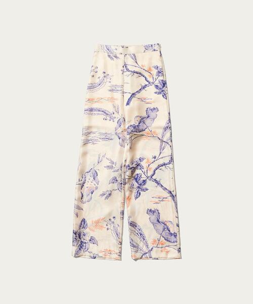 LOEFF（ロエフ）の「＜LOEFF（ロエフ）＞ ボタニカルプリント パンツ†（その他パンツ・レディース・オフホワイト・FREE）」の15枚目の写真