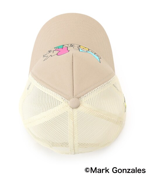 Mark Gonzales（マーク・ゴンザレス）の「◆【マークゴンザレス】アソートキャップ（キャップ・キッズ・ベージュ/ブラック系・99）」の7枚目の写真