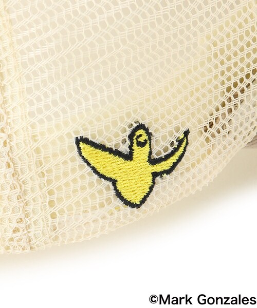 Mark Gonzales（マーク・ゴンザレス）の「◆【マークゴンザレス】アソートキャップ（キャップ・キッズ・ベージュ/ブラック系・99）」の3枚目の写真