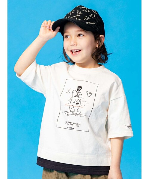 Mark Gonzales（マーク・ゴンザレス）の「◆【マークゴンザレス】アソートキャップ（キャップ・キッズ・ベージュ/ブラック系・99）」の12枚目の写真