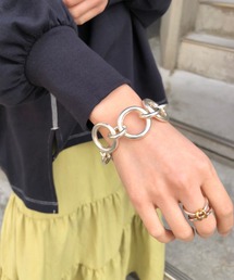 Kastane | ランダムリングチェーンブレスレット(ブレスレット)