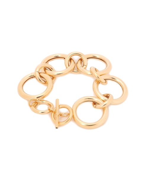 Kastane(カスタネ)の「ランダムリングチェーンブレスレット(ブレスレット・レディース・シルバー/ゴールド・FREE)」の6枚目の写真