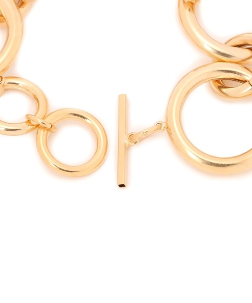 Kastane(カスタネ)の「ランダムリングチェーンブレスレット(ブレスレット・レディース・シルバー/ゴールド・FREE)」の10枚目の写真