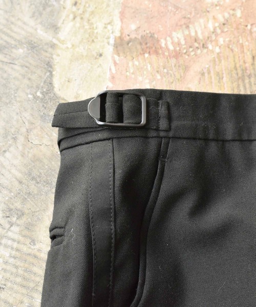 40s 50s ユーロ古着 ブラック スラックス 側章パンツ vintage VINTAGE（ヴィンテージ）の「【ヴィンテージ古着】側章