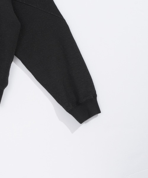 UNFIL（アンフィル）の「unfil アンフィル / vintage cotton-fleece cropped cardigan ヴィンテージコットンフリース クロップドカーディガン / WOFL-UW127（カーディガン/ボレロ・レディース・ブラック系その他/ヘザーグレー・1）」の11枚目の写真