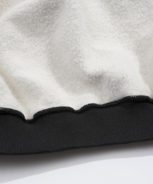UNFIL（アンフィル）の「unfil アンフィル / vintage cotton-fleece cropped cardigan ヴィンテージコットンフリース クロップドカーディガン / WOFL-UW127（カーディガン/ボレロ・レディース・ブラック系その他/ヘザーグレー・1）」の17枚目の写真