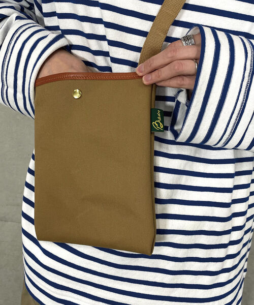 BRADY（ブレディー）の「【BRADY/ブレディ】 NITONELLA MINI #8XF-NTIM-KK（ショルダーバッグ・メンズ・グレー/ベージュ/オレンジ/ブラック・FREE）」の14枚目の写真