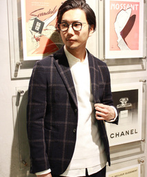 EDIFICE | ◇ブークレタータンチェック2Bジャケット(テーラードジャケット)