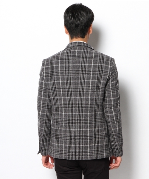 EDIFICE（エディフィス）の「◇ブークレタータンチェック2Bジャケット（テーラードジャケット・メンズ・その他1/その他8/その他9・46/48/44）」の9枚目の写真