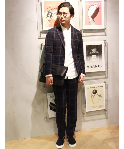 EDIFICE（エディフィス）の「◇ブークレタータンチェック2Bジャケット（テーラードジャケット・メンズ・その他1/その他8/その他9・46/48/44）」の14枚目の写真