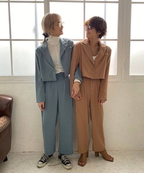 AMAIL（アマイル）の「Func eath setup（パンツドレス）」 - WEAR