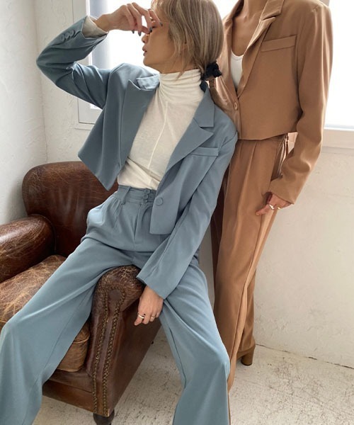 AMAIL（アマイル）の「Func eath setup（パンツドレス）」 - WEAR