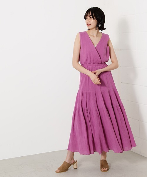 ブランド古着 ノースリーブワンピース ワンピース Azul By Moussy アズールバイマウジー のファッション通販 Zozoused