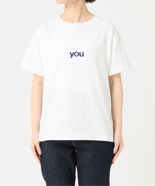 SLOBE IENA(スローブイエナ)の「you5/S TEE【手洗い可能】◆(Tシャツ/カットソー・レディース・ブラック系その他/ホワイト・FREE)」の10枚目の写真