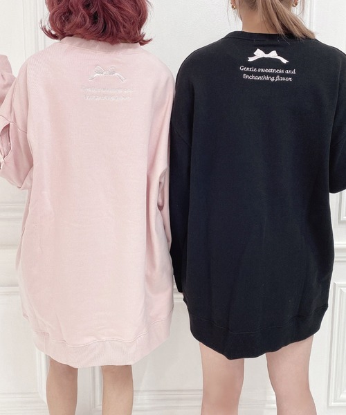 Honey Cinnamon（ハニーシナモン）の「袖リボンハニーアップリケ