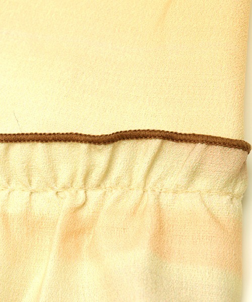 チチカカ（チチカカ）の「ボタニカルペイントスカート（スカート・レディース・ブラウン/カラフル・FREE）」の20枚目の写真