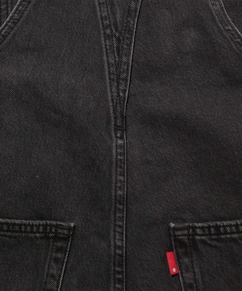 Levi's（リーバイス）の「VINTAGE SHORTALL LOOSE CANNON（サロペット/オーバーオール・レディース・ブラック・M/S/XS）」の8枚目の写真