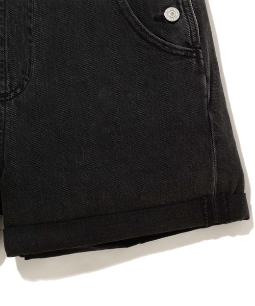 Levi's（リーバイス）の「VINTAGE SHORTALL LOOSE CANNON（サロペット/オーバーオール・レディース・ブラック・M/S/XS）」の9枚目の写真