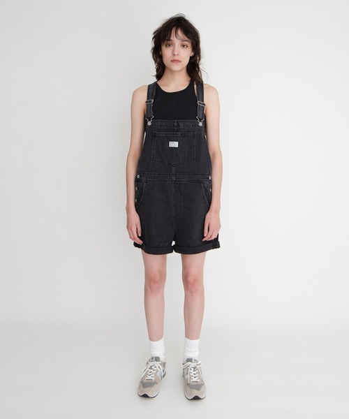 Levi's（リーバイス）の「VINTAGE SHORTALL LOOSE CANNON（サロペット/オーバーオール・レディース・ブラック・M/S/XS）」の16枚目の写真