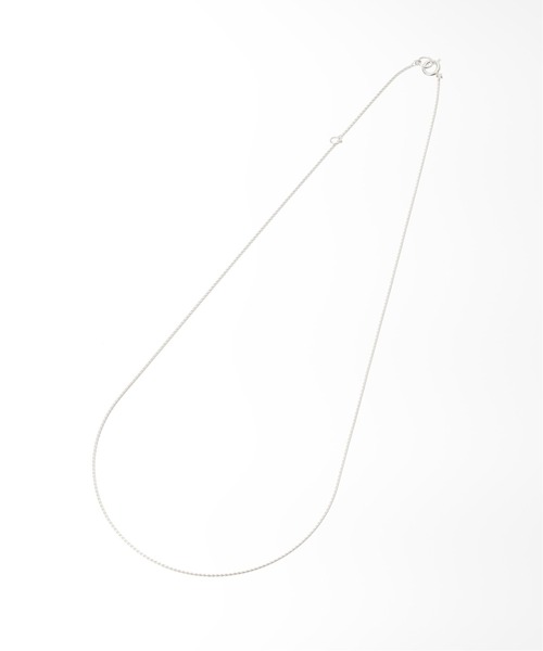 JOURNAL STANDARD（ジャーナルスタンダード）の「【Soierie/ソワリー】NORME NEC(SLIM)SILVER925:ネックレス（ネックレス・レディース・シルバー・FREE）」の2枚目の写真