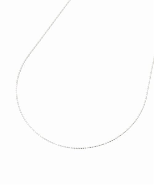 JOURNAL STANDARD（ジャーナルスタンダード）の「【Soierie/ソワリー】NORME NEC(SLIM)SILVER925:ネックレス（ネックレス・レディース・シルバー・FREE）」の6枚目の写真
