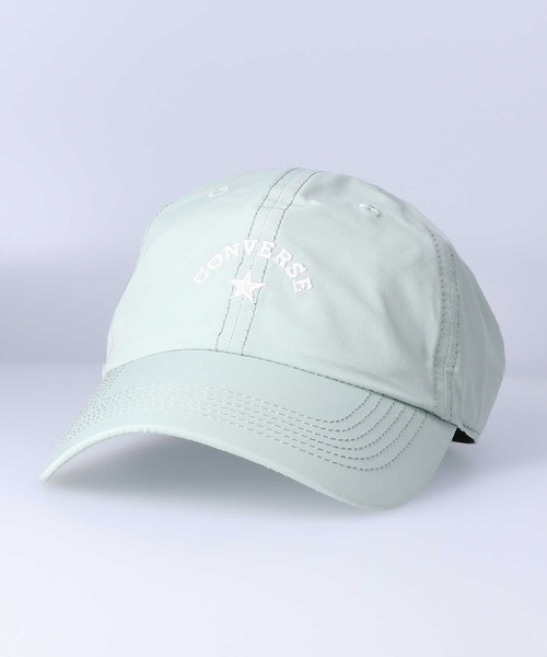 CONVERSE（コンバース）の「【CONVERSE】アーチロゴキャップ（キャップ・レディース・ブラック/ベージュ/グリーン・フリー）」の3枚目の写真
