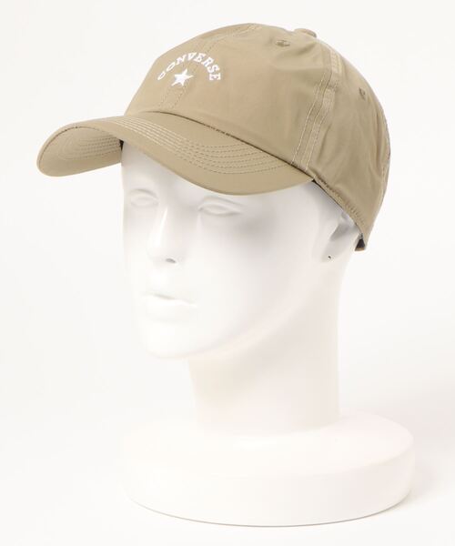 CONVERSE（コンバース）の「【CONVERSE】アーチロゴキャップ（キャップ・レディース・ブラック/ベージュ/グリーン・フリー）」の6枚目の写真