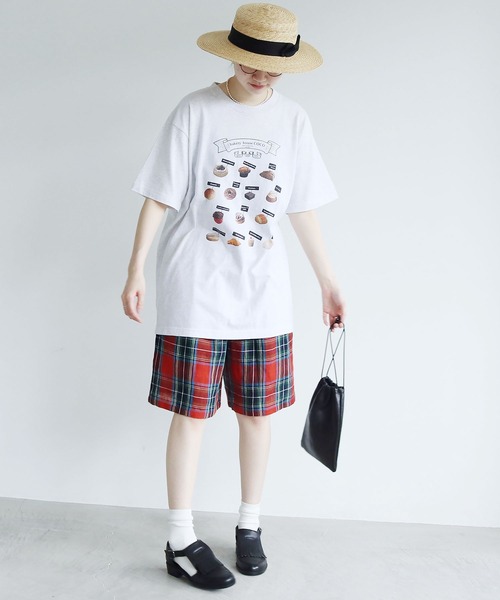 【最終値下げ】フィグロンドン△Alice check short PT fig London(フィグロンドン)の「△Alice check short PT
