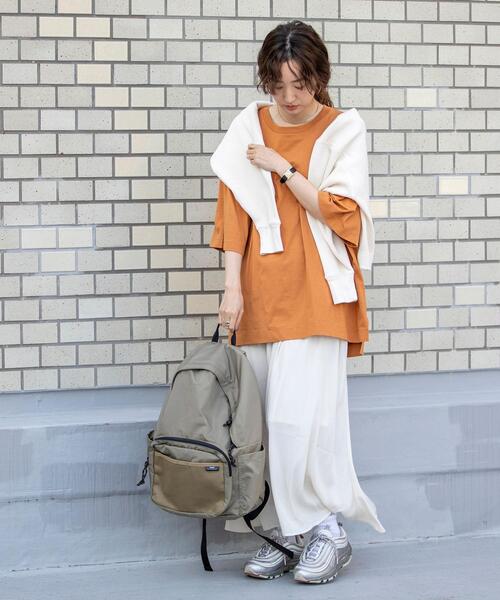 coen by SIZU（コーエンバイシズ）の「coen by SIZU サテンフレアスカート（スカート・レディース・オフホワイト/ベージュ・SMALL/MEDIUM）」の18枚目の写真