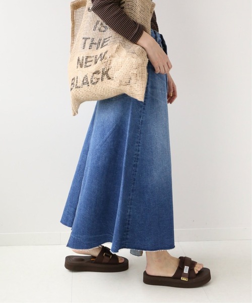 JOURNAL STANDARD relume（ジャーナルスタンダード　レリューム）の「リメイク風デニムスカート◆（デニムスカート・レディース・ネイビー/ブルー・40/38/36）」の8枚目の写真