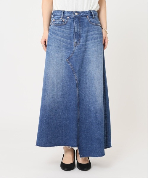 JOURNAL STANDARD relume（ジャーナルスタンダード　レリューム）の「リメイク風デニムスカート◆（デニムスカート・レディース・ネイビー/ブルー・40/38/36）」の15枚目の写真