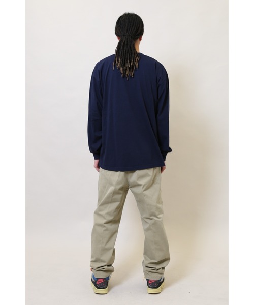 UNION（ユニオン）の「BIG LOGO LS TEE Tシャツ　ロンT（Tシャツ/カットソー・メンズ・ブラック/ホワイト/ネイビー・LARGE/MEDIUM/X-LARGE）」の16枚目の写真