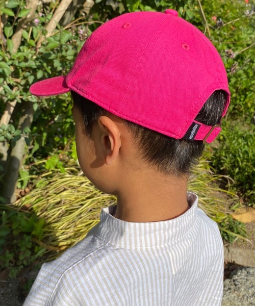 newhattan(ニューハッタン)の「【newhattan】ニューハッタン KID’Sキャップ Baseball Low Cap-twill kids-(キャップ・キッズ・オリーブ/ピンク系/レッド/ベージュ系/パープル/アクア/ホワイト/バーガンディー/ダークブラウン/ロイヤルブルー/ブラック/ライトピンク/カーキ/ライム/ダークブルー/ライトブルー・FREE)」の14枚目の写真
