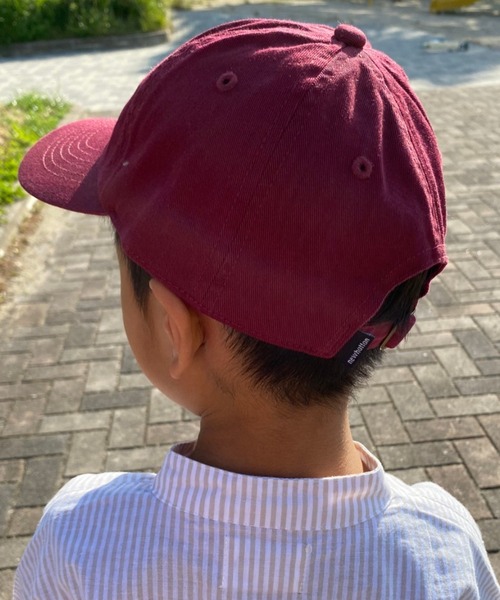 newhattan(ニューハッタン)の「【newhattan】ニューハッタン KID’Sキャップ Baseball Low Cap-twill kids-(キャップ・キッズ・オリーブ/ピンク系/レッド/ベージュ系/パープル/アクア/ホワイト/バーガンディー/ダークブラウン/ロイヤルブルー/ブラック/ライトピンク/カーキ/ライム/ダークブルー/ライトブルー・FREE)」の16枚目の写真