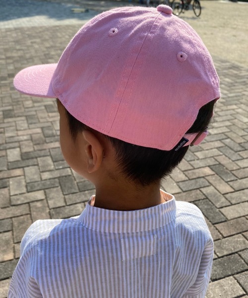 newhattan(ニューハッタン)の「【newhattan】ニューハッタン KID’Sキャップ Baseball Low Cap-twill kids-(キャップ・キッズ・オリーブ/ピンク系/レッド/ベージュ系/パープル/アクア/ホワイト/バーガンディー/ダークブラウン/ロイヤルブルー/ブラック/ライトピンク/カーキ/ライム/ダークブルー/ライトブルー・FREE)」の13枚目の写真