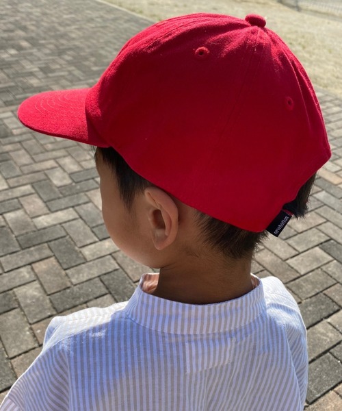 newhattan(ニューハッタン)の「【newhattan】ニューハッタン KID’Sキャップ Baseball Low Cap-twill kids-(キャップ・キッズ・オリーブ/ピンク系/レッド/ベージュ系/パープル/アクア/ホワイト/バーガンディー/ダークブラウン/ロイヤルブルー/ブラック/ライトピンク/カーキ/ライム/ダークブルー/ライトブルー・FREE)」の15枚目の写真