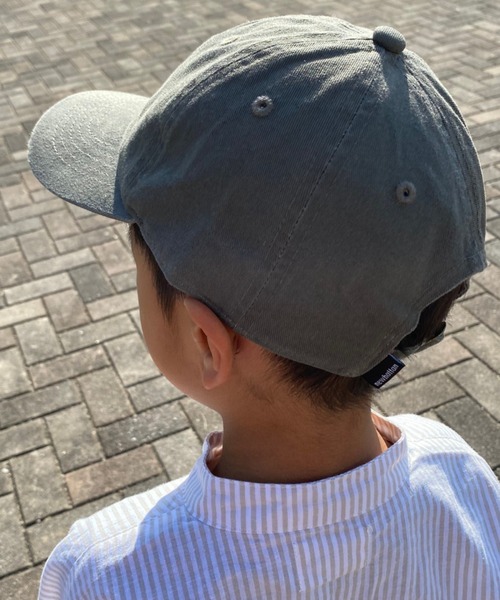 newhattan(ニューハッタン)の「【newhattan】ニューハッタン KID’Sキャップ Baseball Low Cap-twill kids-(キャップ・キッズ・オリーブ/ピンク系/レッド/ベージュ系/パープル/アクア/ホワイト/バーガンディー/ダークブラウン/ロイヤルブルー/ブラック/ライトピンク/カーキ/ライム/ダークブルー/ライトブルー・FREE)」の5枚目の写真
