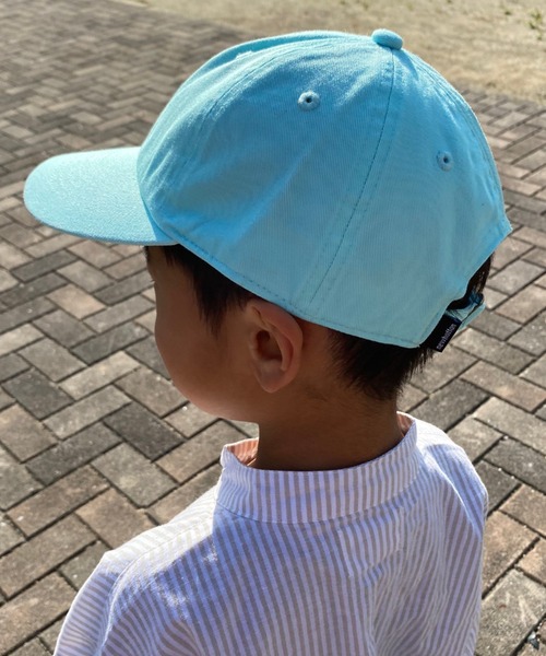 newhattan(ニューハッタン)の「【newhattan】ニューハッタン KID’Sキャップ Baseball Low Cap-twill kids-(キャップ・キッズ・オリーブ/ピンク系/レッド/ベージュ系/パープル/アクア/ホワイト/バーガンディー/ダークブラウン/ロイヤルブルー/ブラック/ライトピンク/カーキ/ライム/ダークブルー/ライトブルー・FREE)」の11枚目の写真