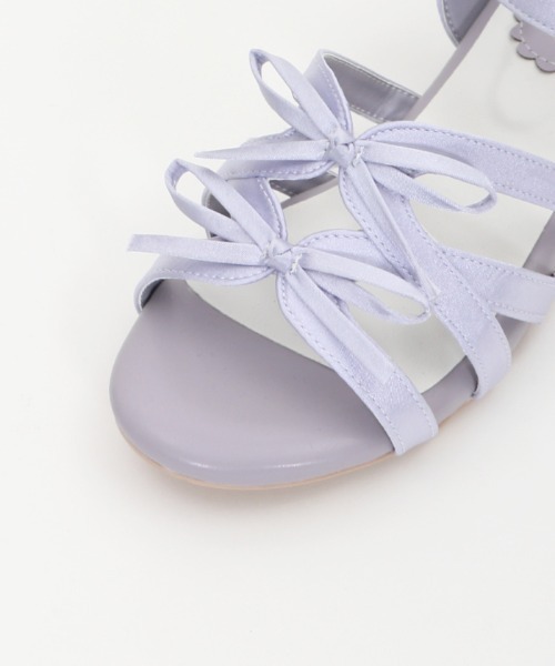 セール】リボンローヒールサンダル（サンダル）｜axes femme POETIQUE