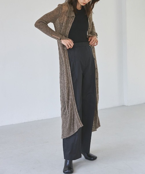 TODAYFUL Tuck Twill Trousers Size 36