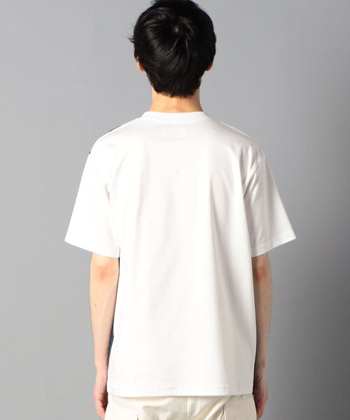 NOLLEY'S goodman（ノーリーズグッドマン）の「配色切替 Tシャツ（Tシャツ/カットソー・メンズ・ホワイト系その他6/ブルー系その他7・SMALL/MEDIUM/LARGE/X-LARGE）」の13枚目の写真