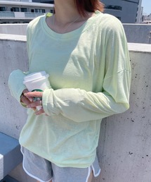 【カラバリ豊富】とろみルーズロンTee