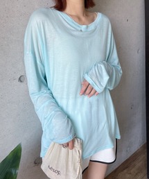 【カラバリ豊富】とろみルーズロンTee