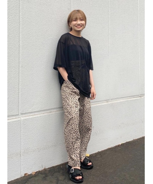MOUSSY（マウジー）の「HIGH WAIST COCOON パンツ（その他パンツ・レディース・アイボリー/レッド/ベージュ系その他/ブラック・2/1）」の19枚目の写真