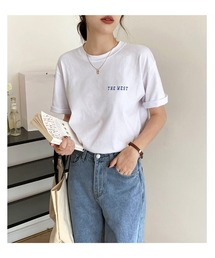 MAISON BREEZE | 【MAISON BREEZE】THE WEST プリントロゴTシャツ(Tシャツ/カットソー)