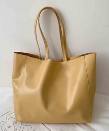 MAISON BREEZE（メゾンブリーズ）の「【MAISON BREEZE】フェイクレザーエコバッグ　スタンダート KNF ※（ショルダーバッグ）」