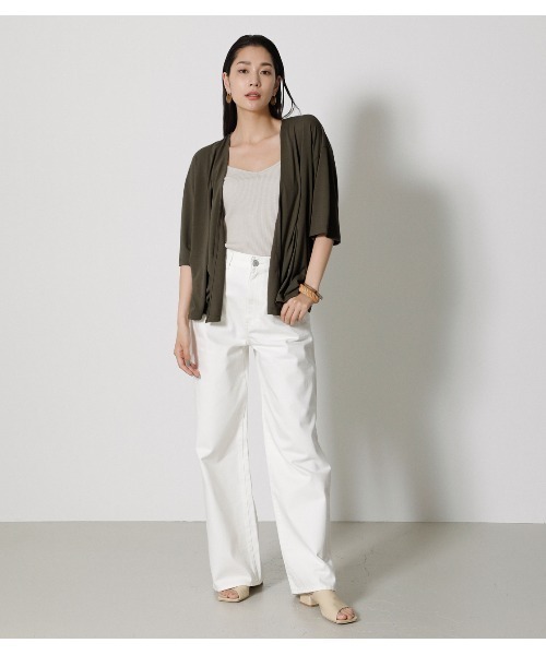 ICE CLEAN POCKETABLE CARDIGAN/アイスクリーンポケッタブル