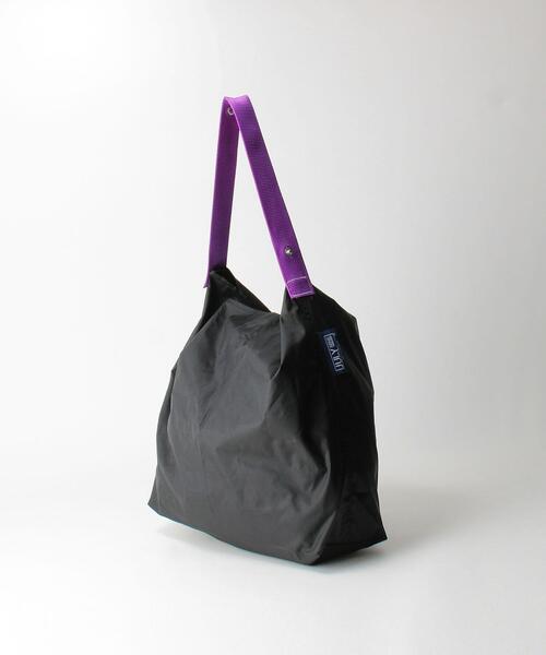 JULY NINE（ジュライナイン）の「＜JULY NINE（ジュライ ナイン）＞SUSHI SACK バッグ（エコバッグ/サブバッグ・レディース・グレー/ブラック/ネイビー・FREE）」の4枚目の写真