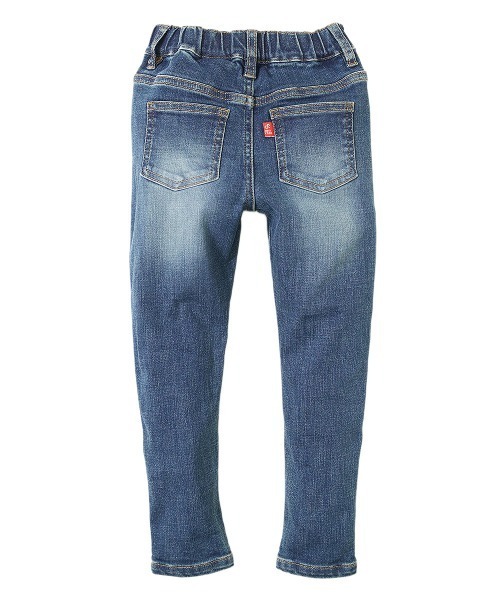 devirock（デビロック）の「楽デニム スキニーパンツ（デニムパンツ・キッズ・ワンウォッシュ/ブルー系その他/ネイビー/サックスブルー・130cm/140cm/100cm/160cm/150cm/110cm/120cm）」の9枚目の写真