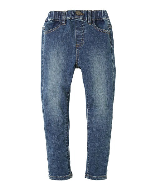 devirock（デビロック）の「楽デニム スキニーパンツ（デニムパンツ・キッズ・ワンウォッシュ/ブルー系その他/ネイビー/サックスブルー・130cm/140cm/100cm/160cm/150cm/110cm/120cm）」の12枚目の写真